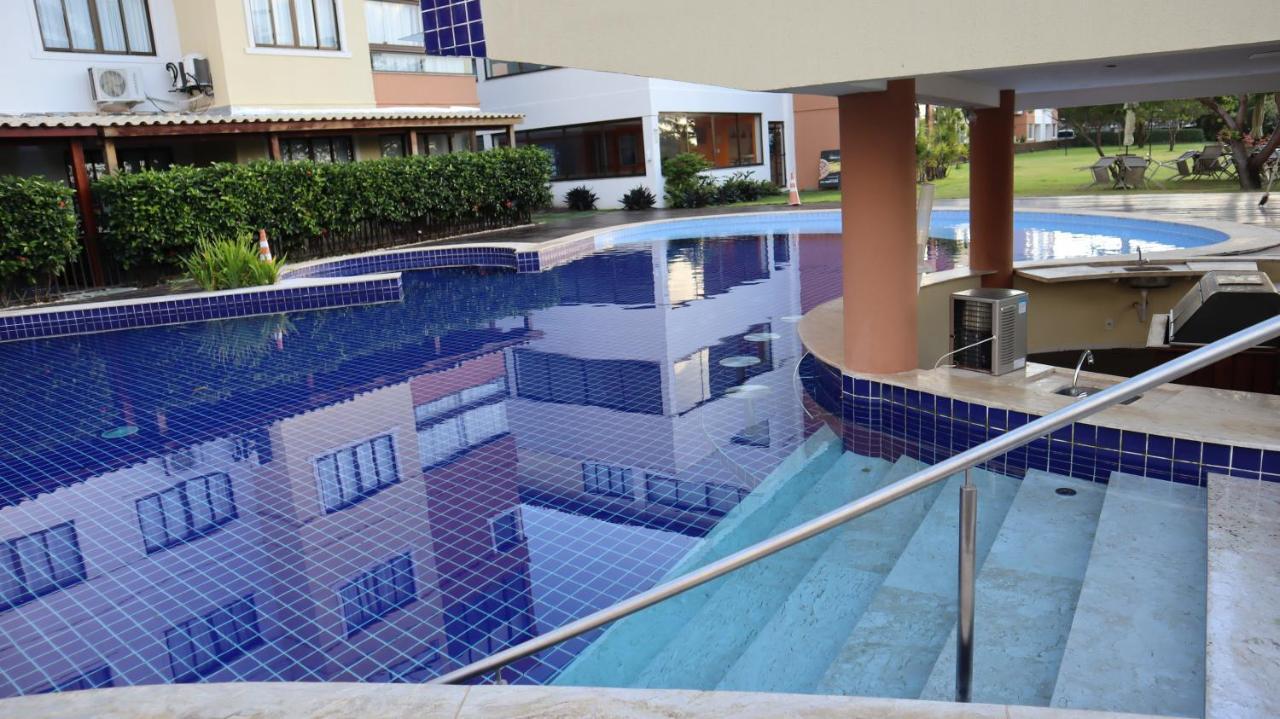 Apartamento Espetacular Na Melhor Praia Da Bahia, Guarajuba E Uma Das Unicas Praias Com Selo Azul Do Brasil -Luxo, Lazer, Diversao E Tranquilidade! Projetado Para Que Voce Tenha A Melhor Experiencia Em Hospedagem - Condominio Tipo Resort, O Mais Proc กามาซารี ภายนอก รูปภาพ